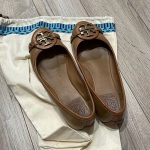 Very worn Tory Burch flats